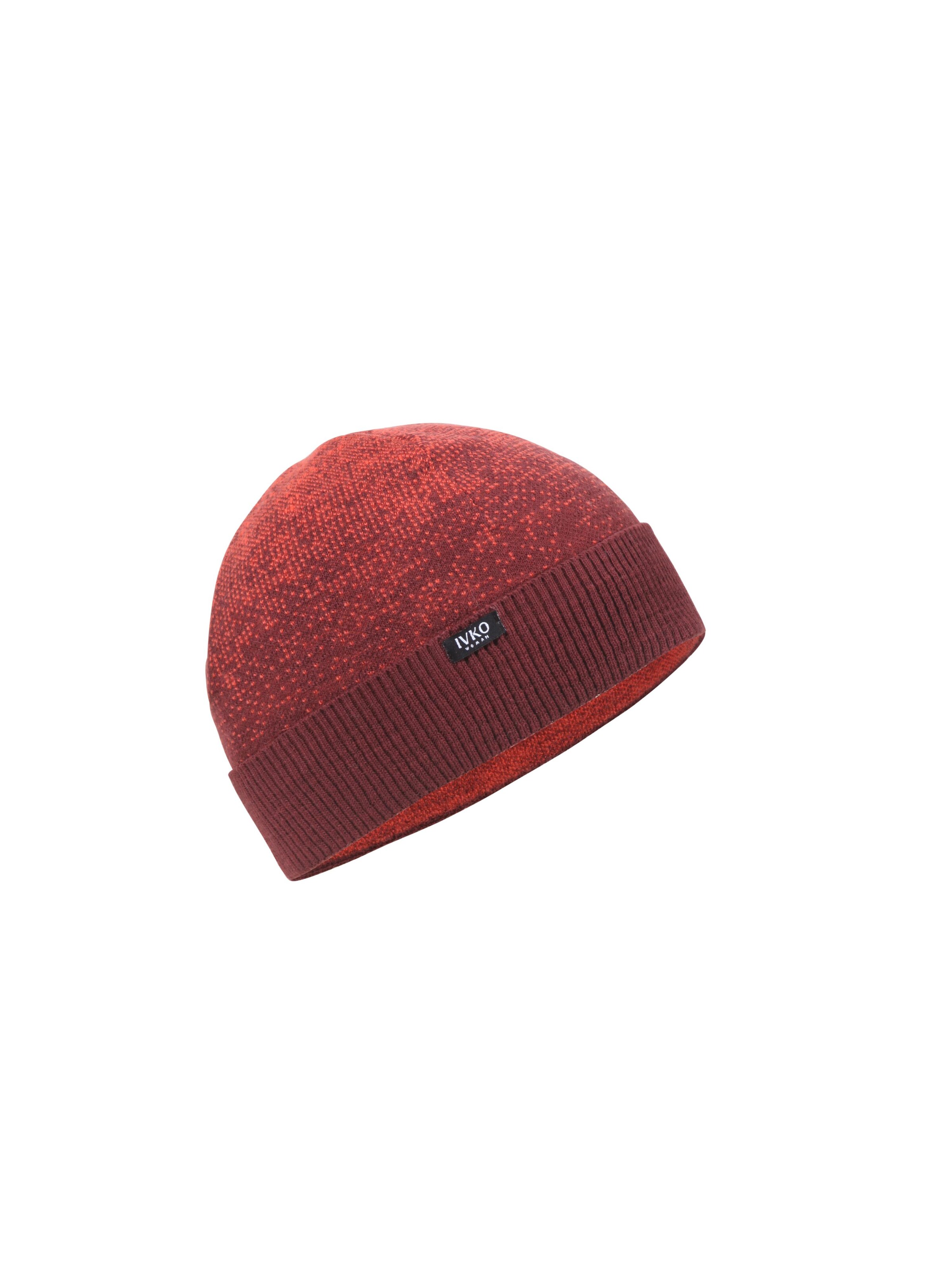 IVKO Mütze 'Murmuration'‌‌‌‌‌ in Orange: Vorderseite