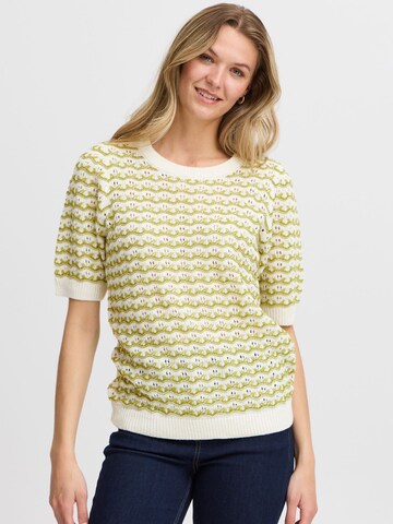 Pull-over 'FRLILJE PU 1' Fransa en beige : devant