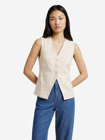 Gilet 'Onltila Life' di ONLY in beige