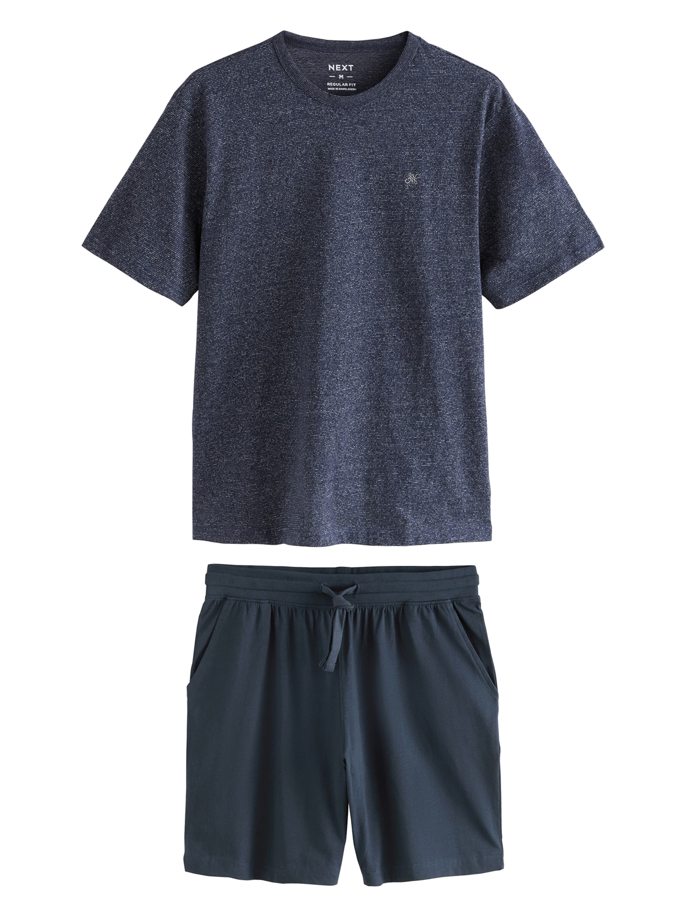 zils Next Īsā pidžama: no priekšpuses