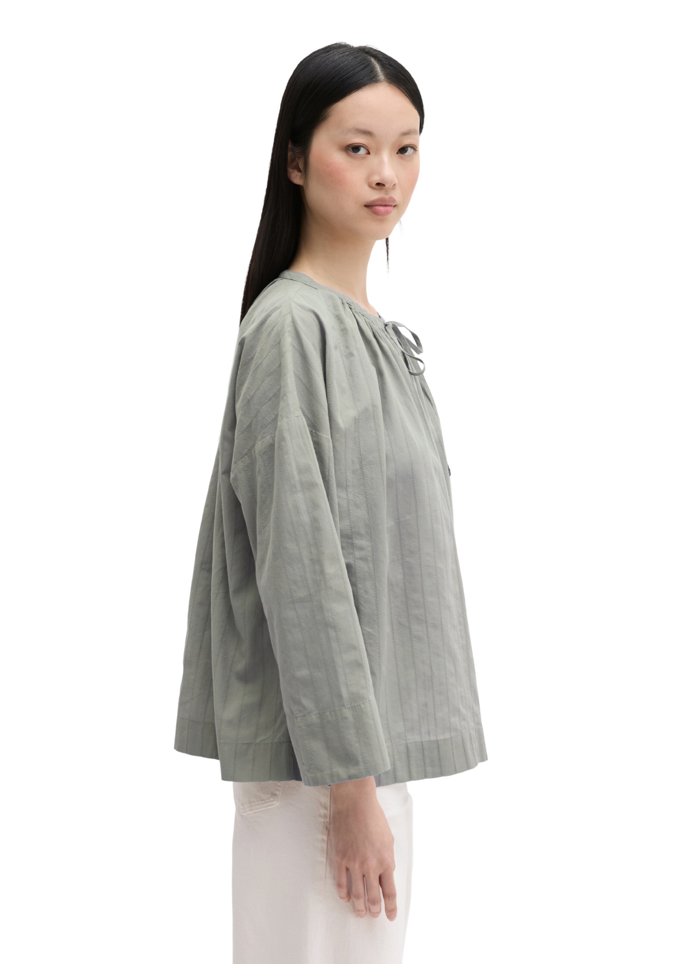 Marc O'Polo Bluse in Grau