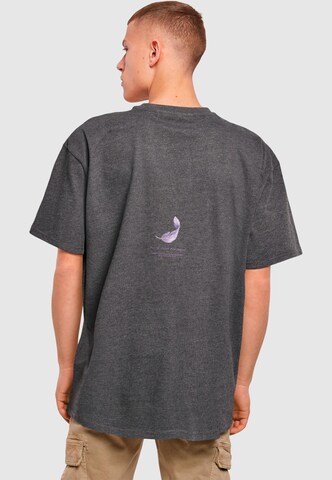 Maglietta ' Vive la Liberte' di Mister Tee in grigio