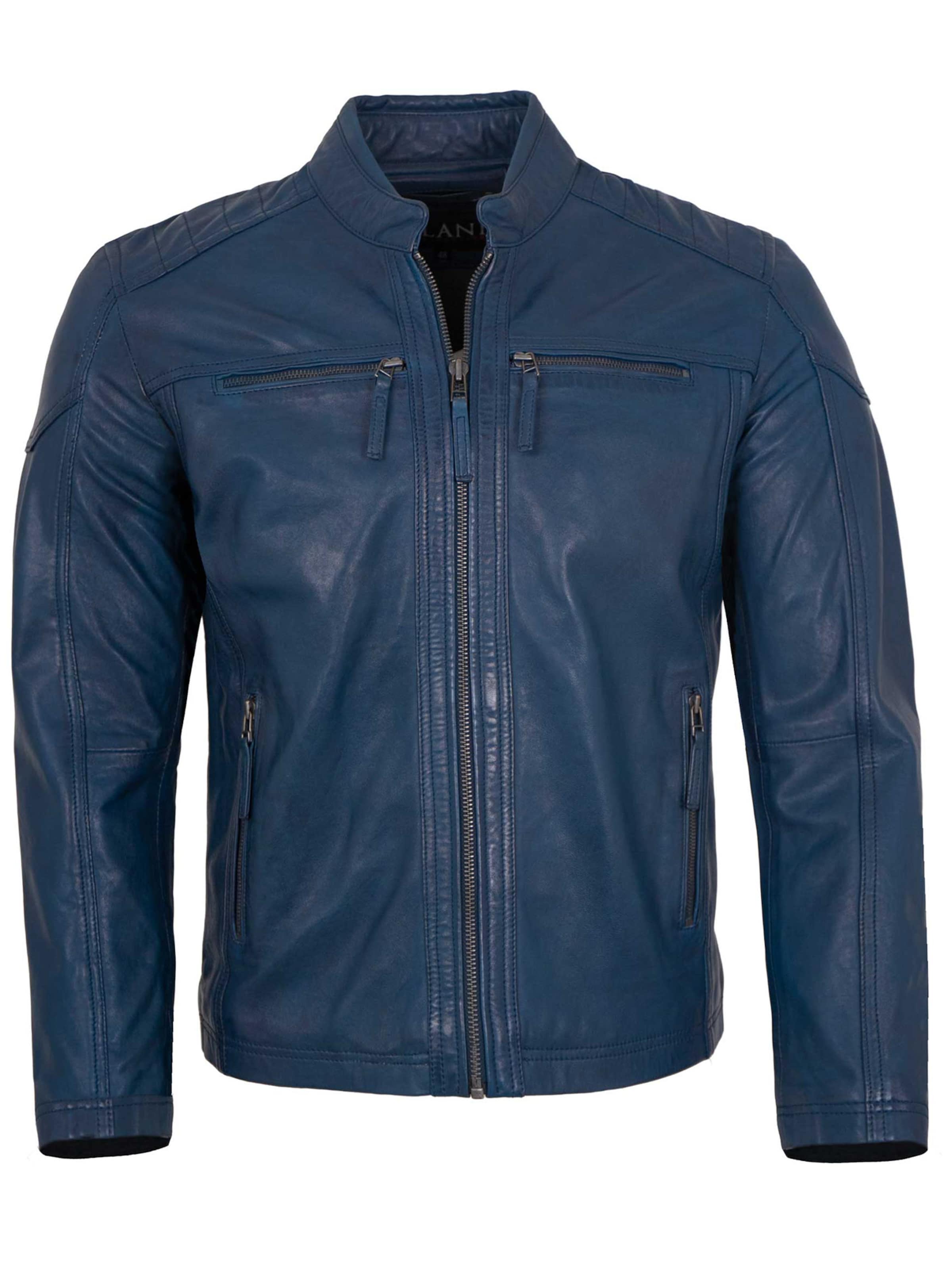 Jilani Between-Season Jacket 'Michael-2' in Blue: front
