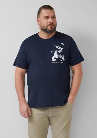 s.Oliver Shirt in Blue: front