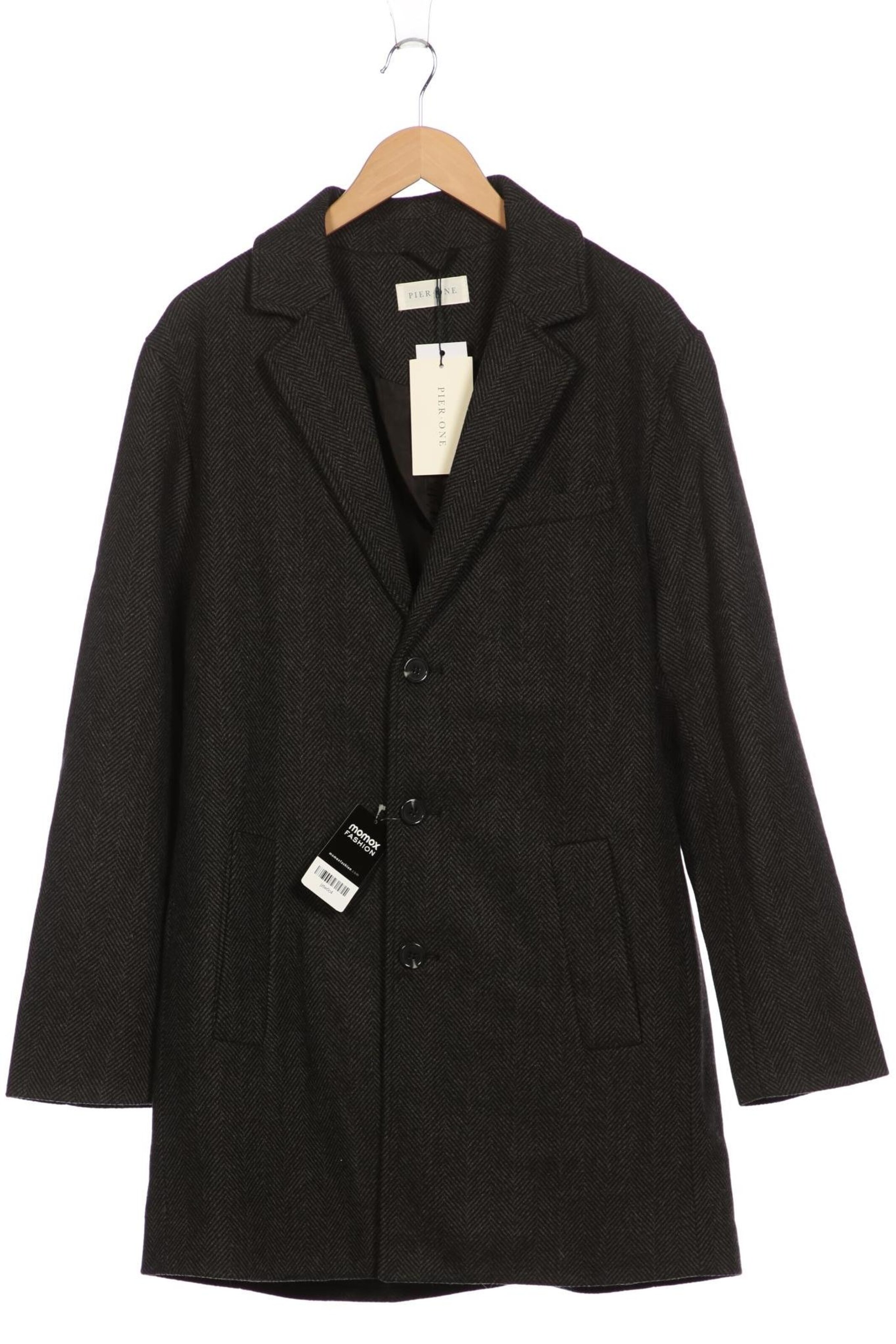 Pier One Jacket & Coat in L in Grey: front