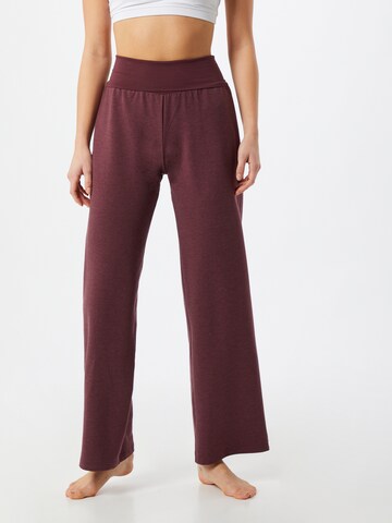 Skiny - Regular Calças de pijama em roxo: frente