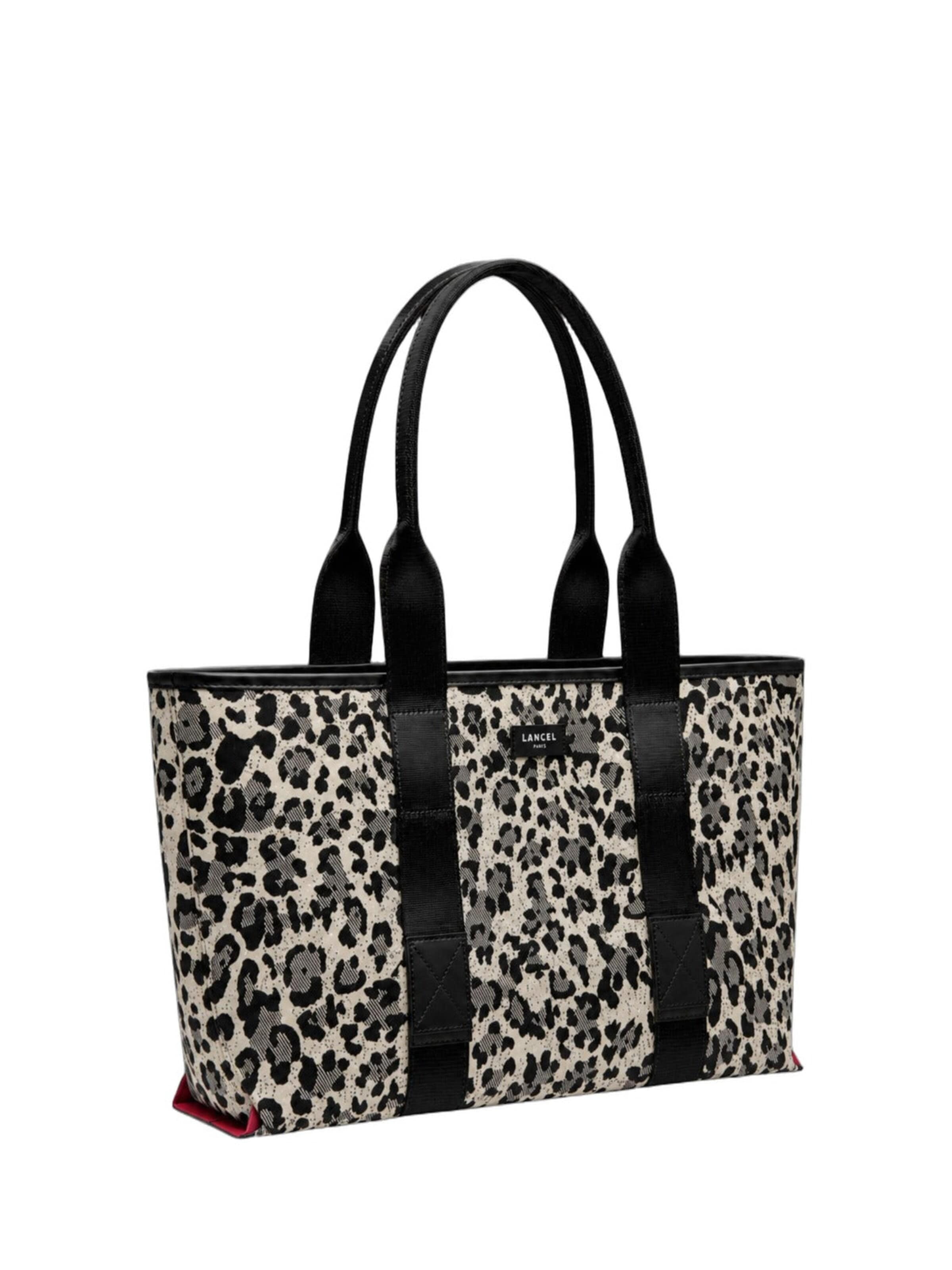 Lancel Shoppingväska 'Lancel Sac Cabas L Zippé MISTRAL Rollable MCO Noir' i svart