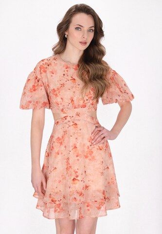 DreiMaster Vintage - Vestido en beige: frente