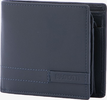 Laura Biagiotti Portemonnaie in Blau: Vorderseite