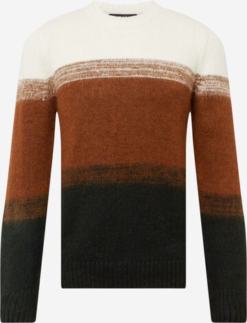 Mavi Sweater in Brown: front