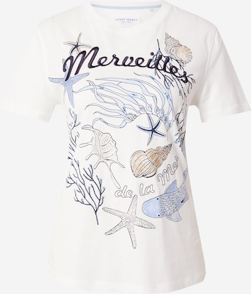 T-shirt GERRY WEBER en blanc : devant