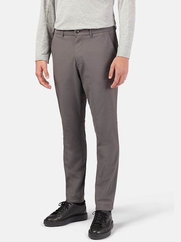 Boggi Milano Regular Pants in Grey: front