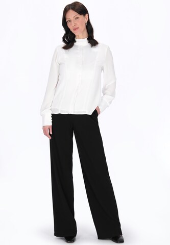 usha BLACK LABEL - Blusa 'Elegant' em branco