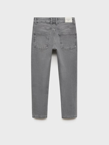 MANGO KIDSSlimfit Traperice - siva boja
