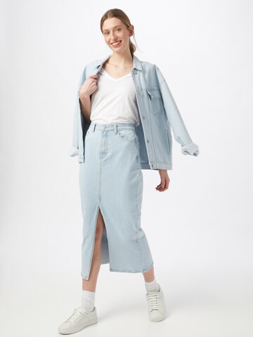 rag & bone Shirt 'The Slub V' in White