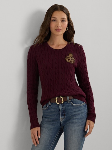 Pullover 'MONTIVA' di Lauren Ralph Lauren in rosso: frontale