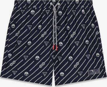 GUESS Badeshorts in Schwarz: Vorderseite