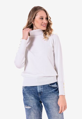 CIPO & BAXX Pullover in Beige: predná strana