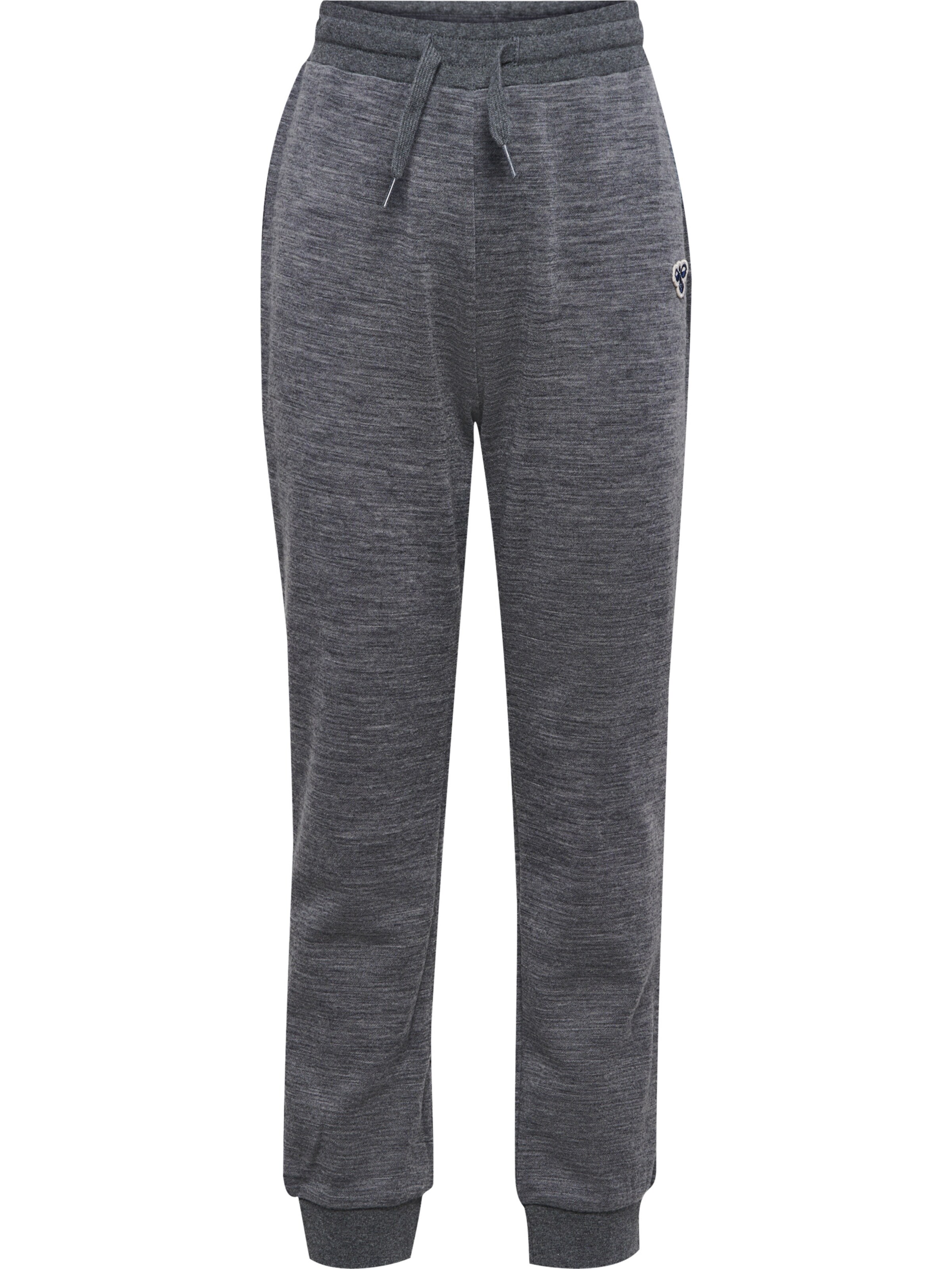 Hummel Tapered Trousers in Grey: front
