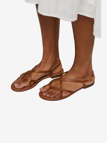ESPRIT Sandals in Brown