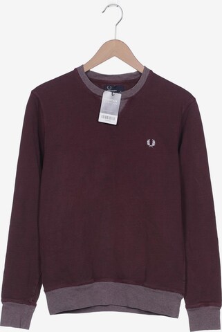Fred Perry Sweatshirt & Zip-Up Hoodie in M in Red: front