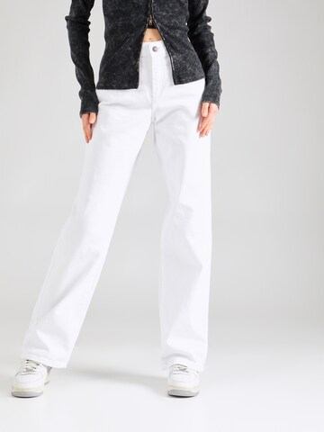 Noisy may Wide leg Jeans 'YOLANDA' in White