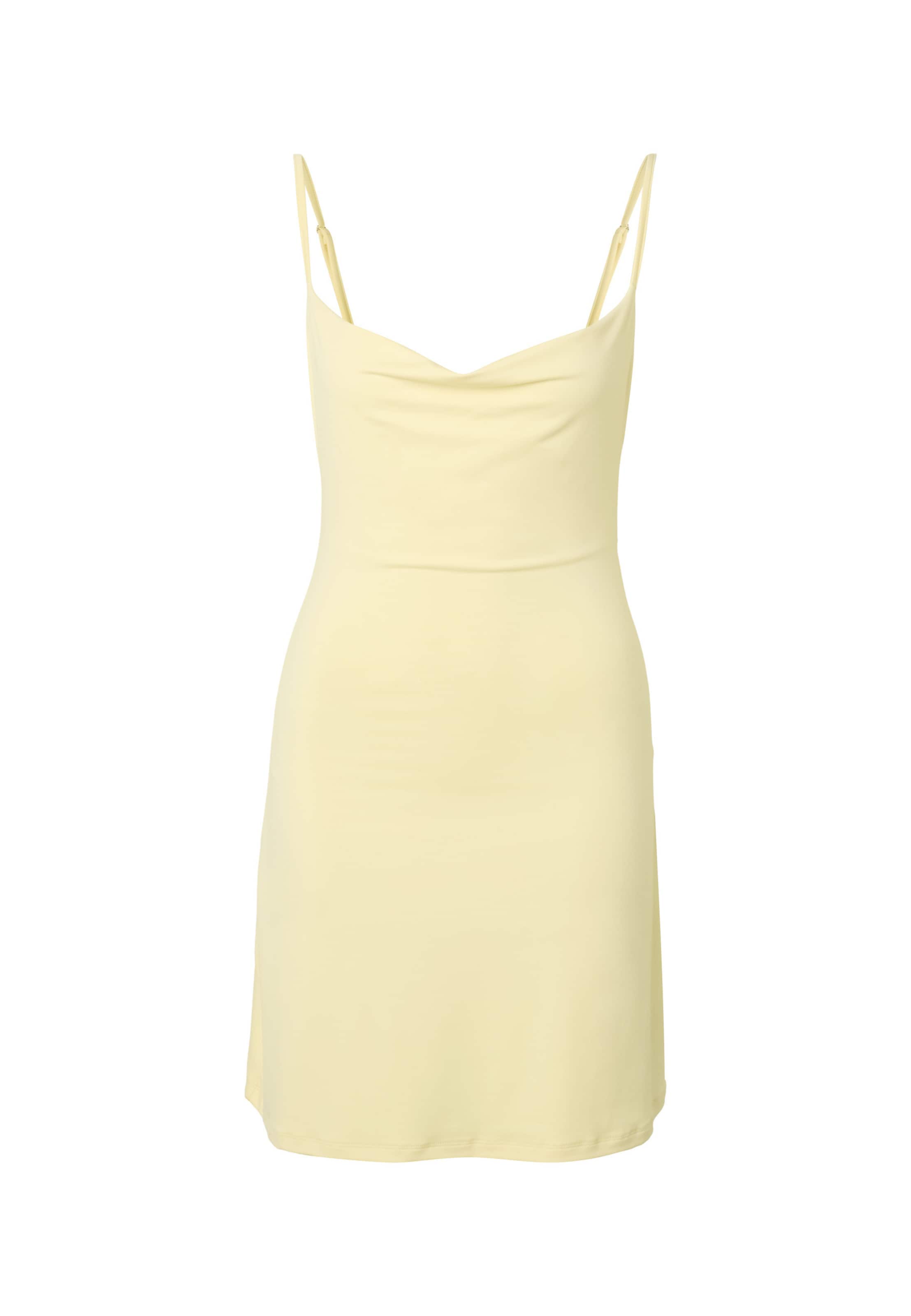 Robe Urban Classics en jaune : devant
