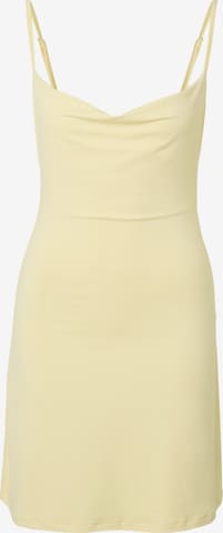 Robe Urban Classics en jaune : devant