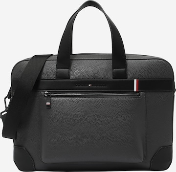 TOMMY HILFIGER Laptoptasche in Schwarz: predná strana