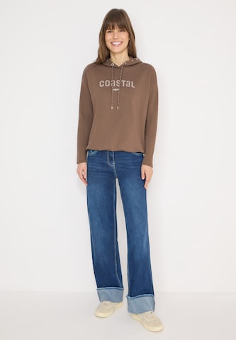 CECIL Sweatshirt in Brown