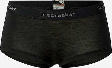 ICEBREAKERSportske gaće - crna boja: prednji dio