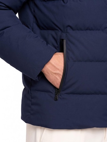 ALLTHEMEN Winter jacket 'Wärmekammer' in Blue