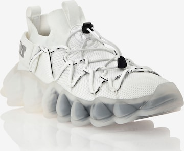 Scarpa da corsa 'The Bubble Gen.x.2 Tiger' di Plein Sport in bianco: frontale