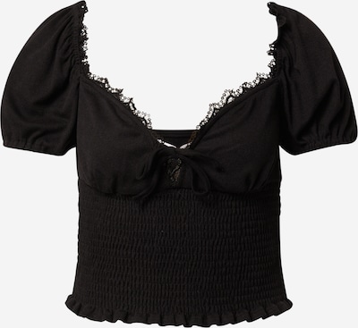 Bluză GLAMOROUS pe negru, Vizualizare produs