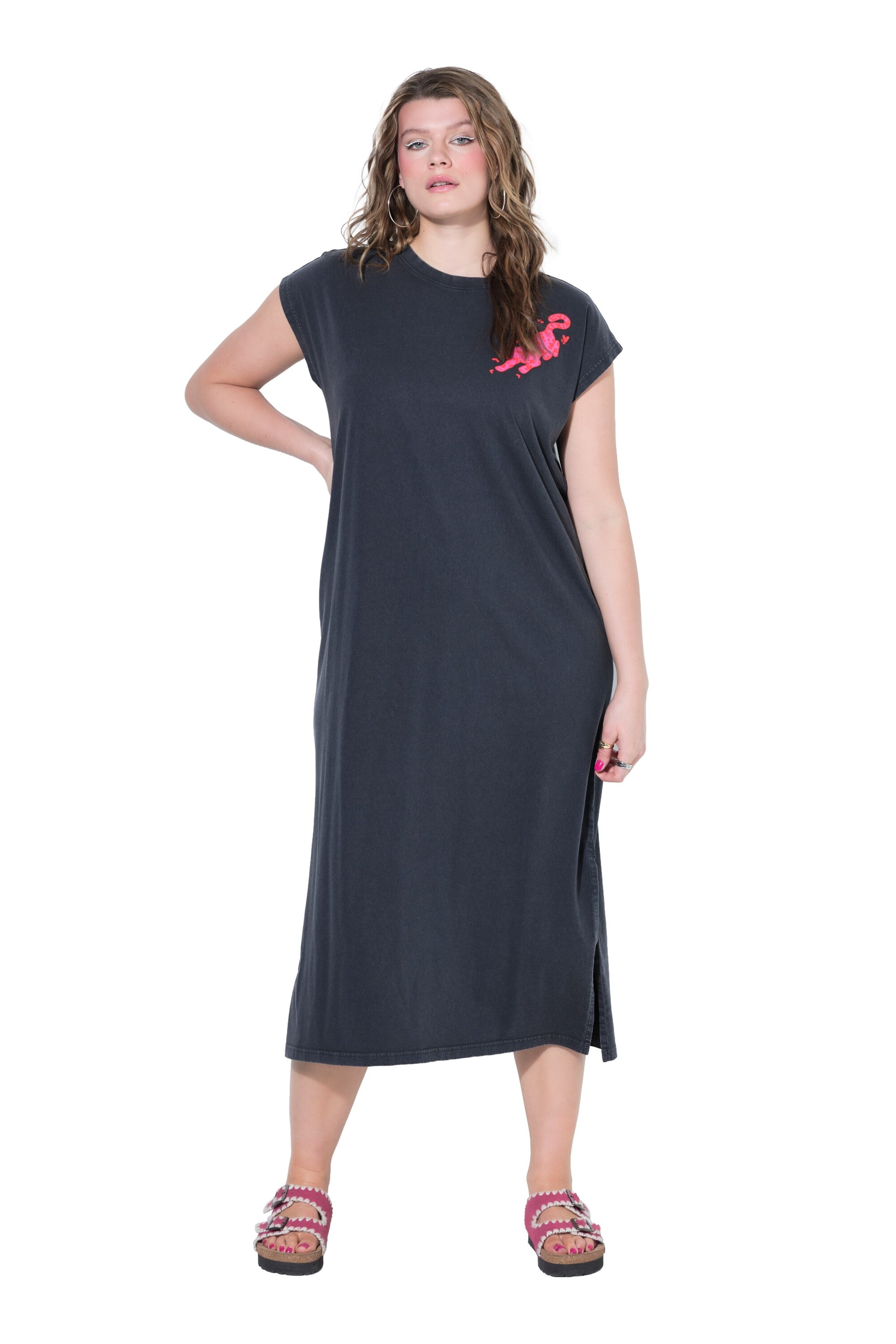 Studio Untold Kleid in Grau: Vorderseite