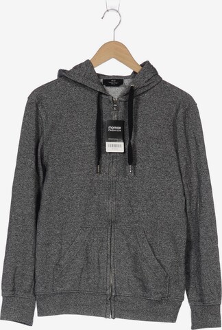 H&M Sweatshirt & Zip-Up Hoodie in XS in Grey: front