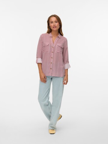 sarkans VERO MODA Blūze 'VMBUMPY'