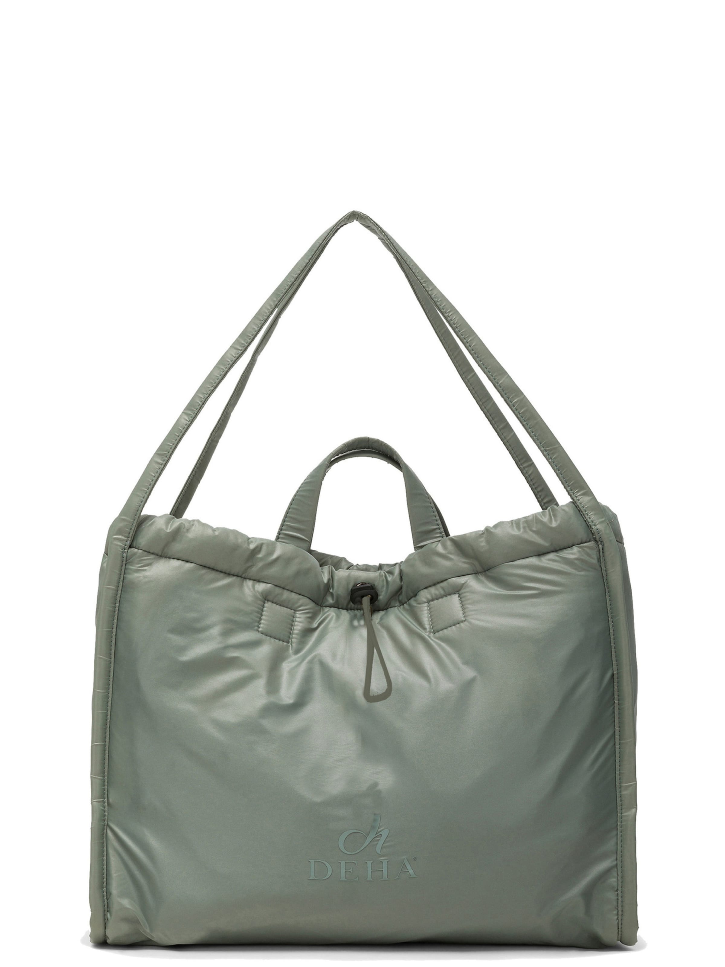 DEHA Shopper in Grün: Vorderseite