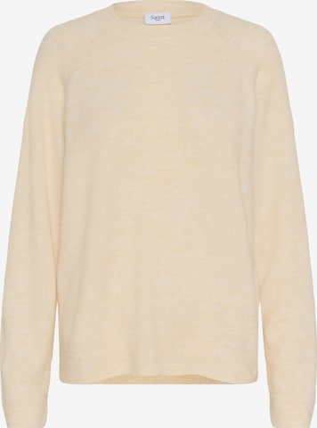 SAINT TROPEZ - Jersey 'Garbie' en beige: frente