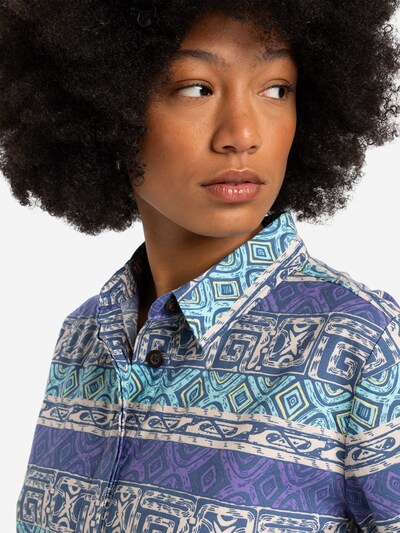 QUIKSILVER Jumpsuit in Blue / Purple / White, Item view