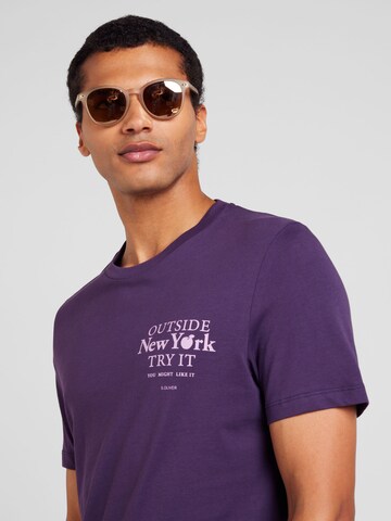 s.Oliver Shirt in Purple