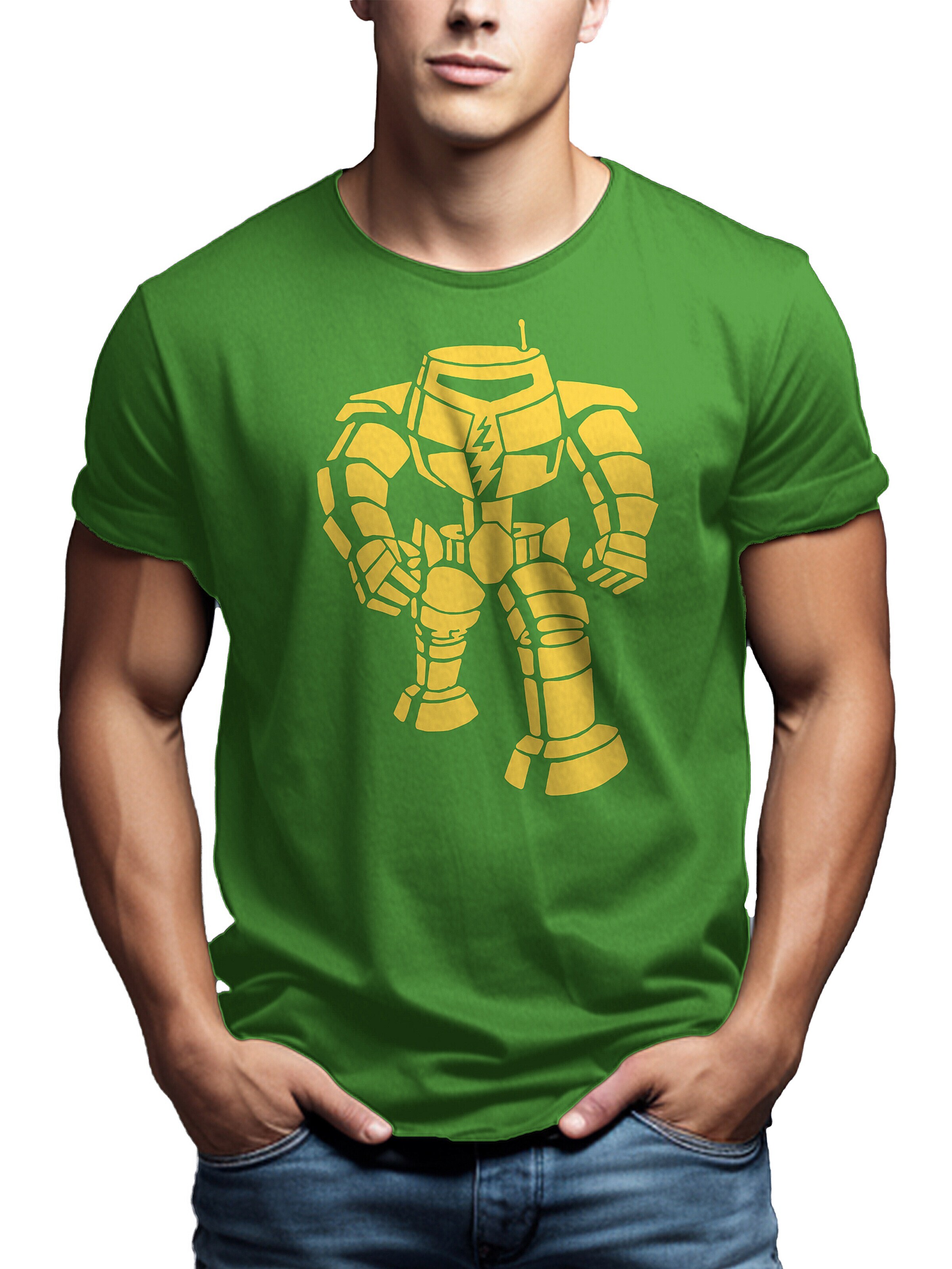 MAKAYA Shirt 'Robo' in Green