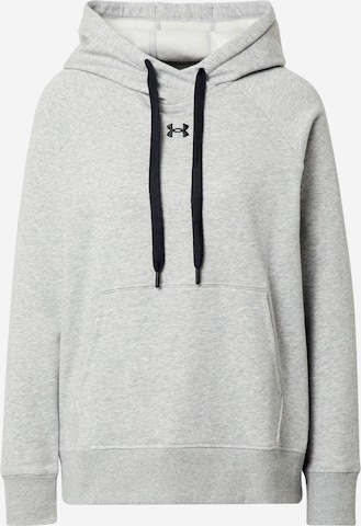 UNDER ARMOUR Sportief sweatshirt in Grijs: voorkant