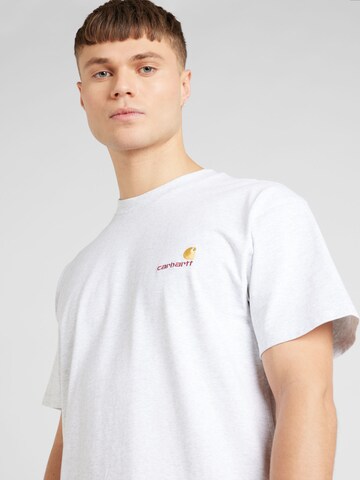 Carhartt WIP Тениска 'American Script' в сиво