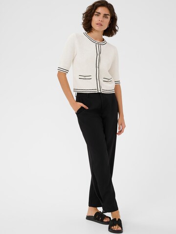 Kaffe Knit cardigan in White