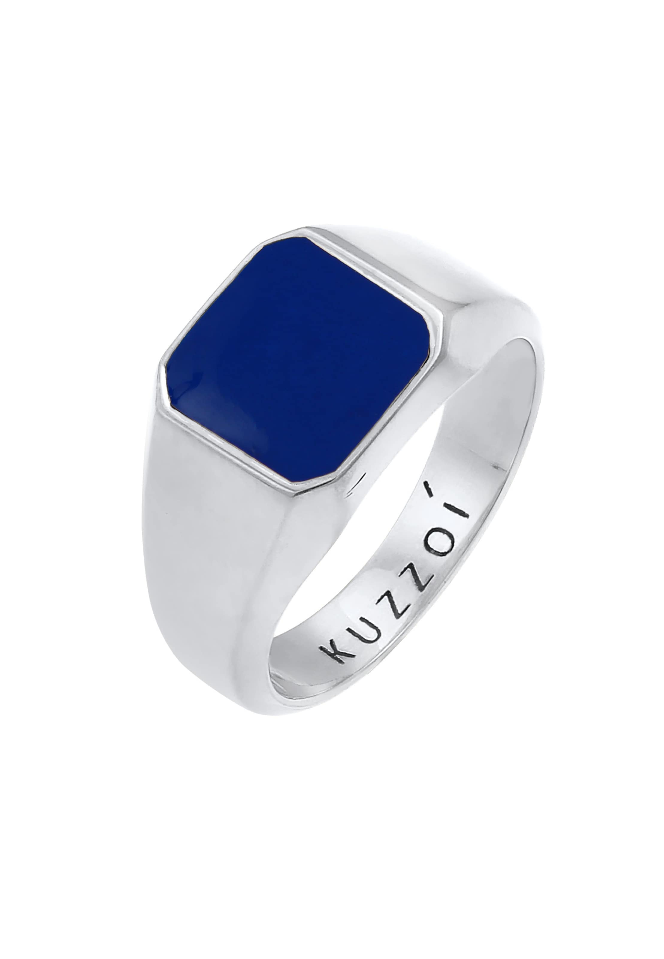 Bague KUZZOI en argent : devant