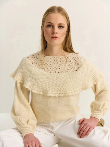 Pull-over Bianco Lucci en mélange de couleurs