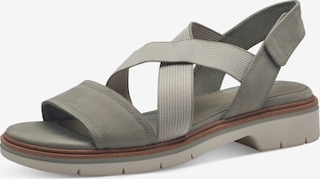 TAMARIS Sandals in Green: front