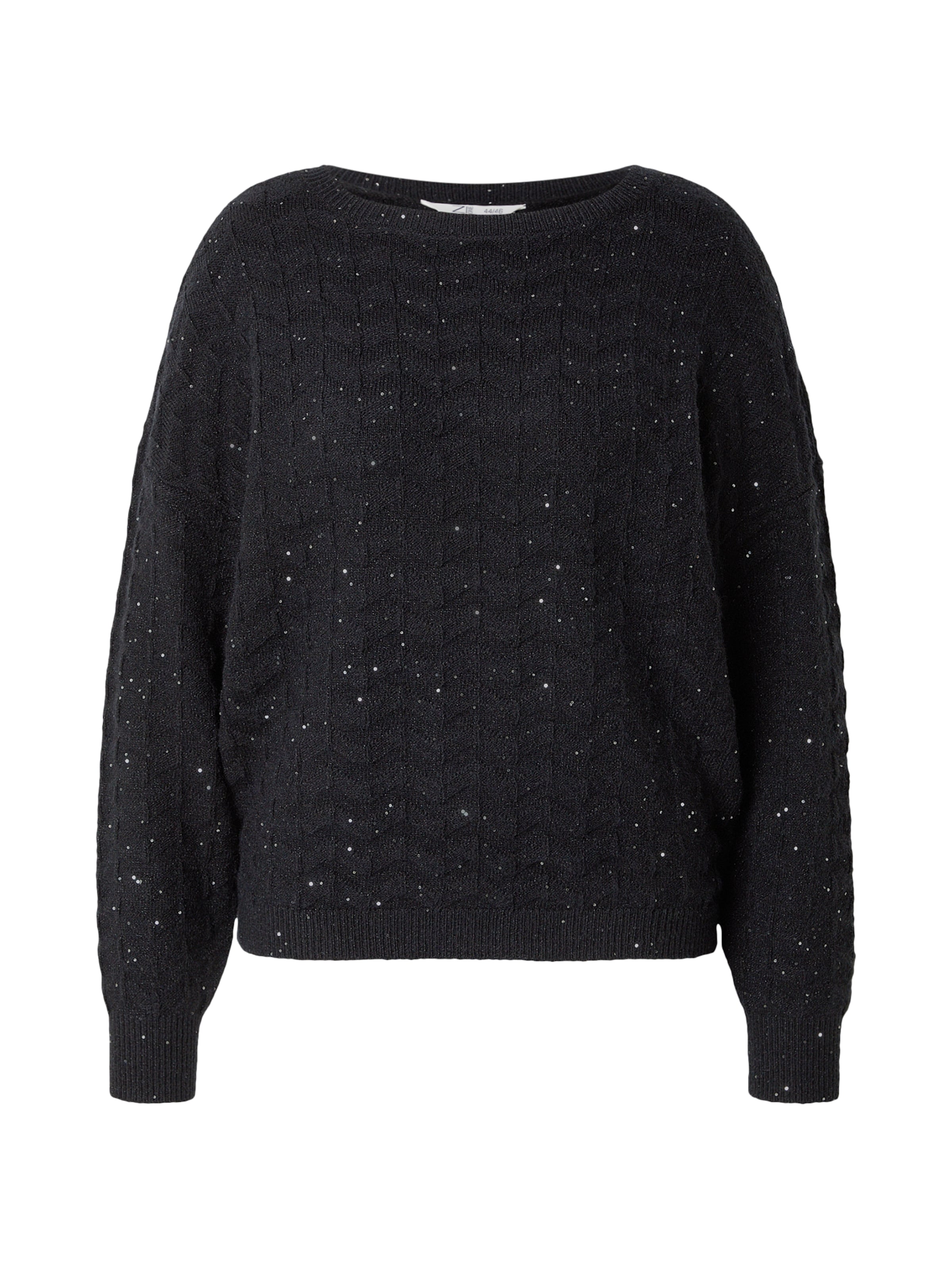 Z-One Свитер 'Qu44inn' в Черный: спереди