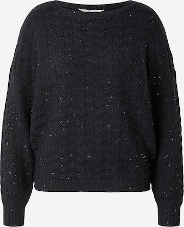 Z-OnePulover 'Qu44inn' - crna boja: prednji dio